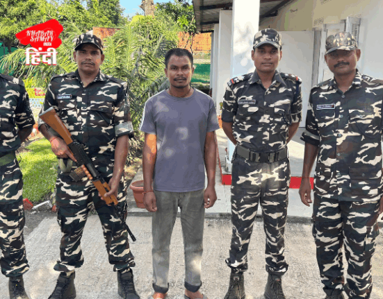 A Bangladeshi citizen arrested on Indo-Nepal border