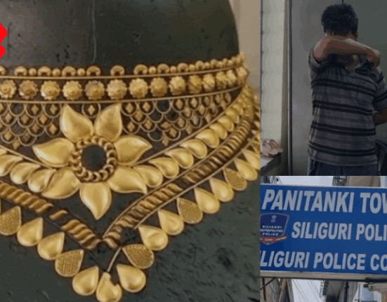 Theft at a gold shop in Siliguri, one arrested, gold worth lakhs recovered!