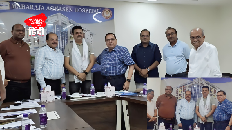 Advocate Atri Sharma became the legal advisor of Maharaja Agrasen Hospital