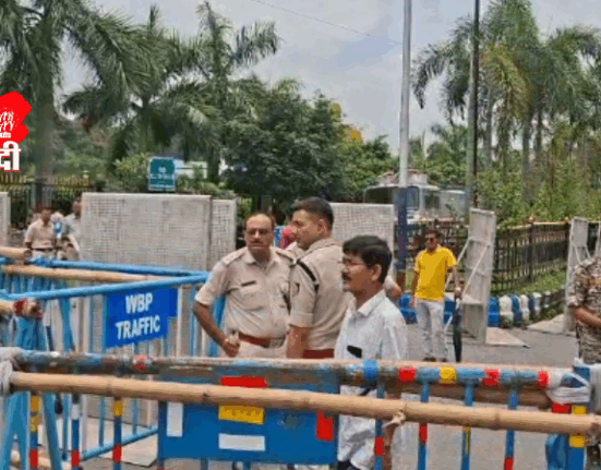 Tight security in Siliguri, water cannon and heavy police force deployed