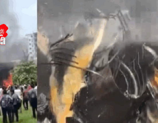 An Air Force plane crashed on the school in Dhaka, Bangladesh, many people are expected to die!