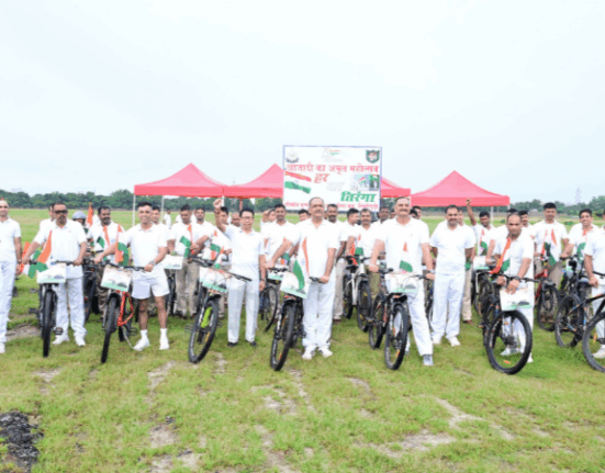 ssb-siliguri-organised-a-cycle-rally-under-har-ghar-tiranga-and-azadi-ka-amrit-mahotsav-reiterated-the-pledge-of-patriotism