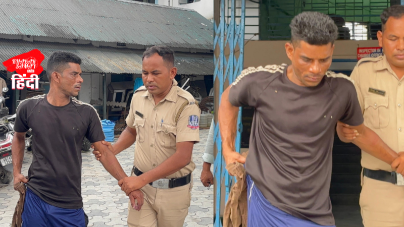 Humanity shamed in Siliguri: Toto driver was being cruel to an animal, crowd tied him to a tree and handed him over to the police!