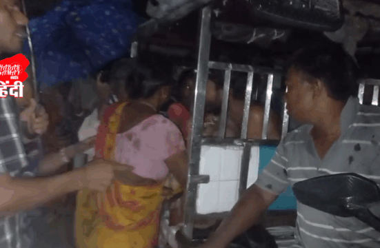 A painful accident in the torrential rain in Siliguri! Fallen wall, dead innocent brothers and sisters buried in the debris