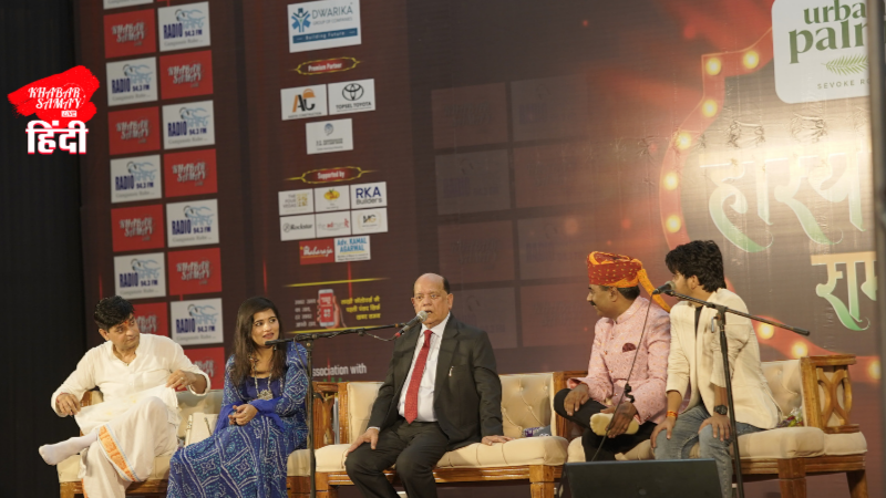 On Independence Day, Khabar Samay organised a comedy mega stage! There was a lot of laughter at Marwari Palace!
