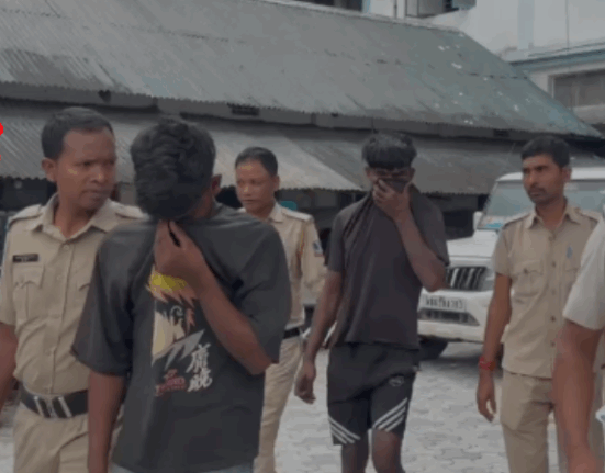 Theft in Shantipada area of Siliguri, two accused arrested!