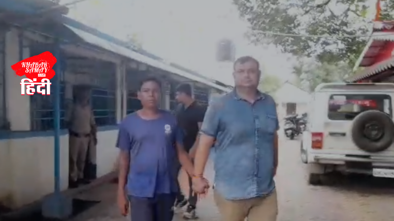 Haryana Police arrested the accused who had absconded after committing theft from Jalpaiguri