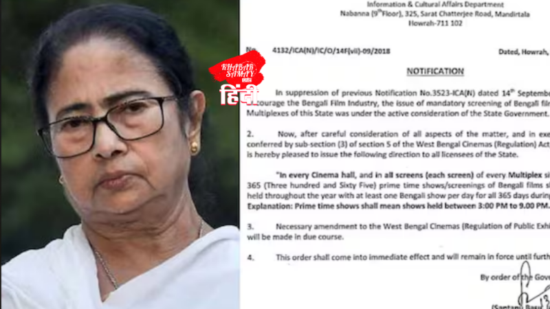 Discontent increased in the hills after Bengali films were made compulsory to be shown in cinema halls!