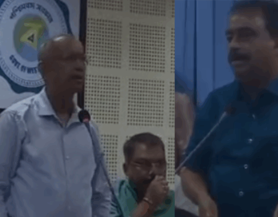 councillor-attacks-mayor-in-siliguri-municipal-corporation-meeting-dilip-burman-did-not-attend