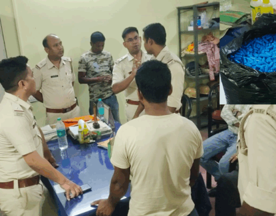 Drugs again ensnared on Bhutan border! Large quantity of drugs recovered from a bus in Jaigaon, one arrested