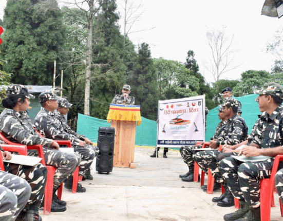 Hindi fortnight week organized in 8th Corps Sashastra Seema Bal