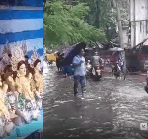 rain-increased-problems-before-vishwakarma-puja-many-areas-of-siliguri-submerged