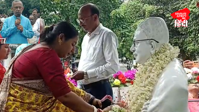 Mayor Gautam Dev became emotional as he paid tribute to Krishna Chandra Pal on his death anniversary.
