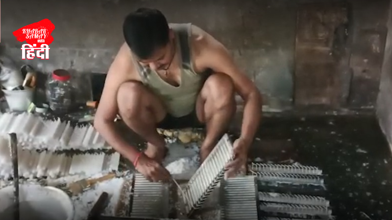 Chinese Tuni lights have reduced business, Siliguri's candle industry is in trouble!