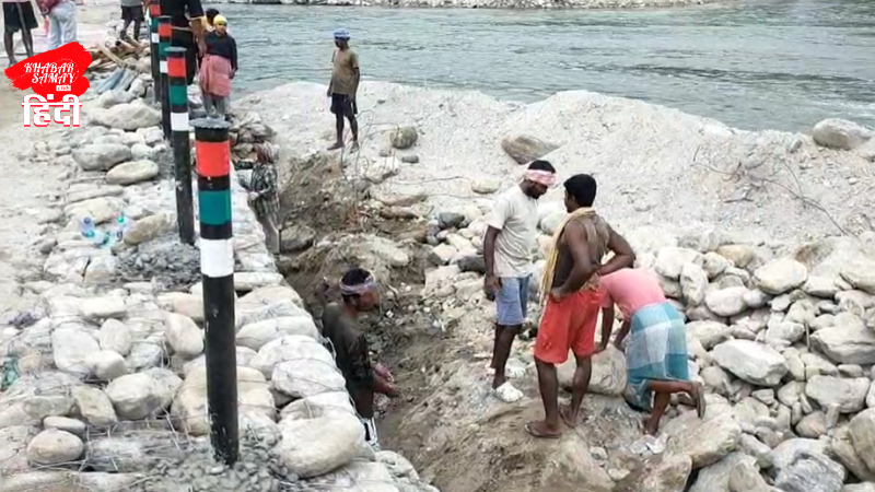 the-people-of-dudhiya-got-a-big-relief-the-alternative-hume-pipe-bridge-was-inaugurated-in-dudhiya