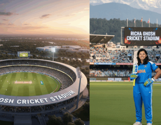 A modern stadium will be built in the Chandmuni Tea Garden, Richa Ghosh! What is Shankar Ghosh's reaction to the Chief Minister's announcement? A modern stadium will be built in the Chandmuni Tea Garden, Richa Ghosh!