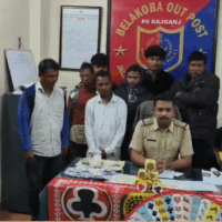 Police raid gambling den during Kali Puja fair, 7 arrested!