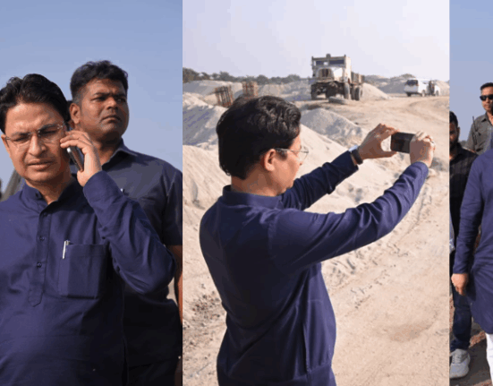 Illegal mining in the Balasan River has been exposed, and MP Raju Bisht has expressed deep concern, demanding strict action from the Centre and the NGT.