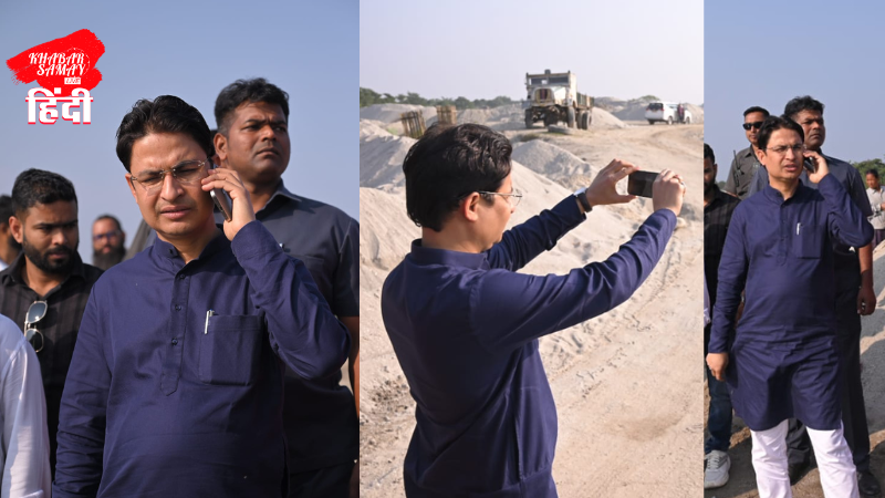 Illegal mining in the Balasan River has been exposed, and MP Raju Bisht has expressed deep concern, demanding strict action from the Centre and the NGT.
