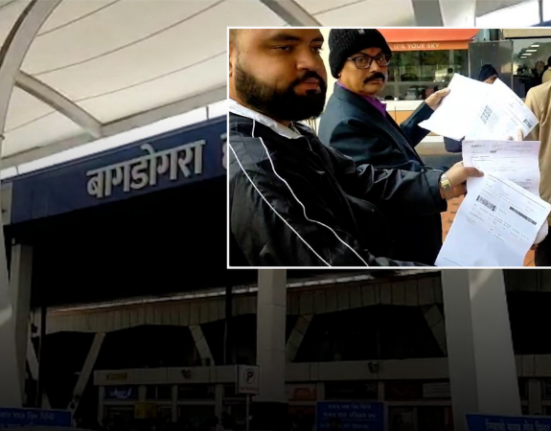 Repeated flight cancellations cause a commotion in Bagdogra, with passengers protesting against flights to Bengaluru, with airlines demanding accountability.
