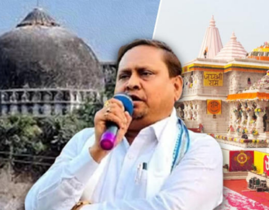 Babri Masjid in Murshidabad, and the foundation stone of Ram Temple in Baharampur!