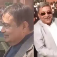Something unusual! Kalyan Banerjee and Nitin Gadkari! Friendship amidst animosity!