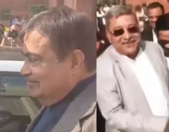 Something unusual! Kalyan Banerjee and Nitin Gadkari! Friendship amidst animosity!