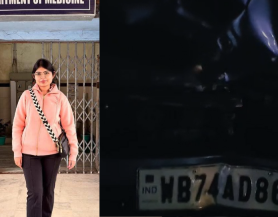 A horrific accident involving a car carrying medical interns who were out for a drive after their duty resulted in the death of a female student and injuries to four others.