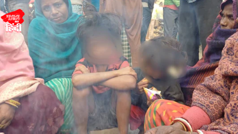 Due to poverty, a father hanged himself along with his 5 children!