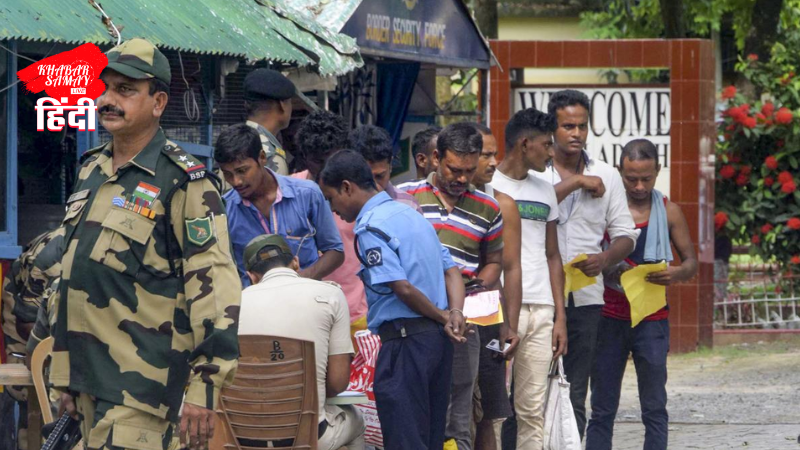 High alert on the India-Bangladesh border! Number of Bangladeshi infiltrators on the rise!