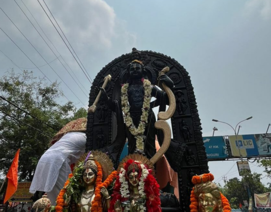 Siliguri is about to be filled with Lord Rama! A historic procession unlike any you've seen before.