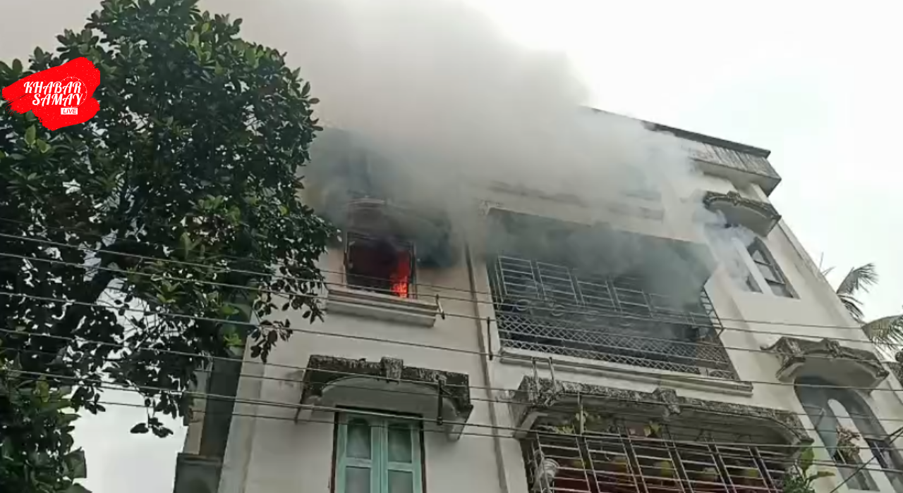 Fire breaks out in multi-storey building in Arvind Palli, Siliguri; household items gutted