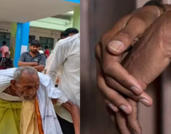 Court sentences man to 3 years in prison for hanging his feet in grave