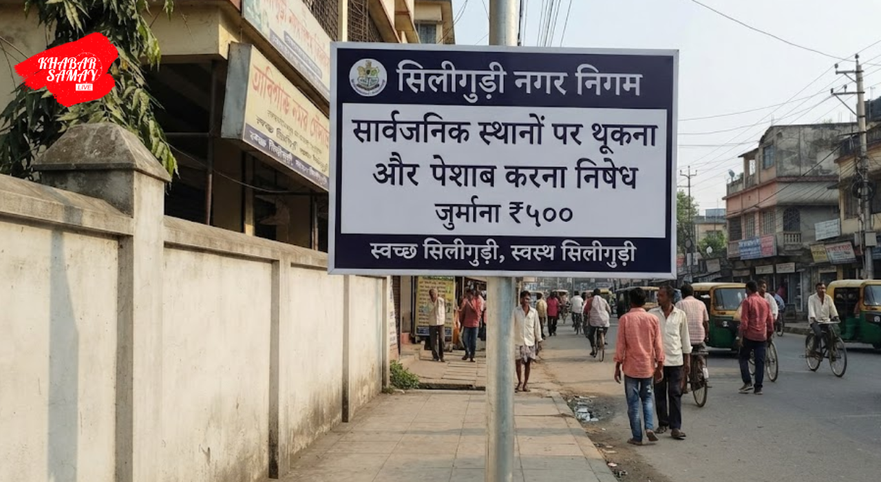 Spitting and urinating in public places in Siliguri will attract fines! Learn about the upcoming changes!