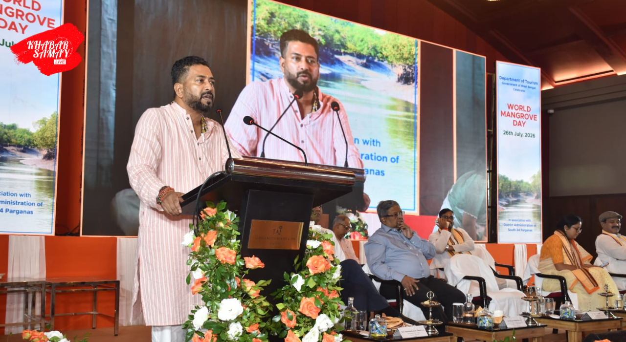 https://khabarsamay.com/world-mangrove-day-2026-west-bengal-governments-emphasis-on-blue-carbon-economy-sundarbans-to-be-made-a-global-eco-tourism-model/