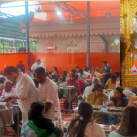 Guru Purnima festival was celebrated in Siliguri in an atmosphere of faith and devotion, 1200 devotees took prasad!