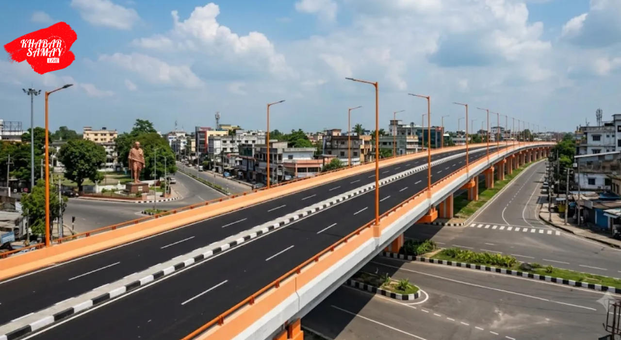 How will the Siliguri Vardhman Road flyover traffic jam be resolved? As soon as the flyover opened, traffic jams began forming at the Airview turn!