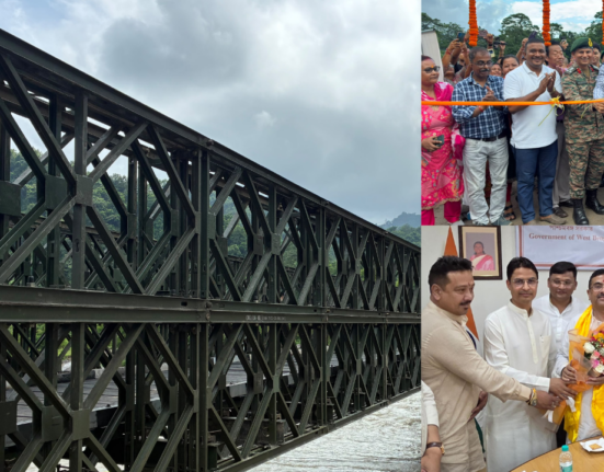 https://khabarsamay.com/bailey-bridge-built-on-balasan-river-dedicated-to-the-public-mp-raju-bista-expressed-gratitude-to-chief-minister-suvendu-adhikari/