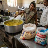 34 girls hospitalized after school accused of replacing salt with detergent in school meals