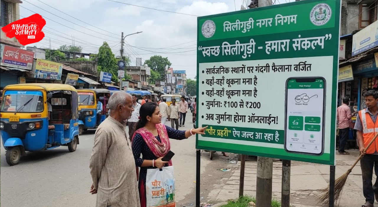 Why has the rule to keep Siliguri clean and free from dirt not been implemented?