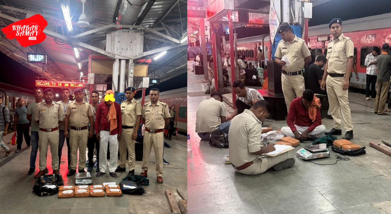 https://khabarsamay.com/attempt-to-smuggle-marijuana-by-train-foiled-10-240-kg-marijuana-recovered-in-njp-one-arrested/