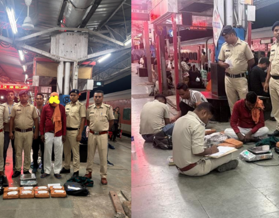 https://khabarsamay.com/attempt-to-smuggle-marijuana-by-train-foiled-10-240-kg-marijuana-recovered-in-njp-one-arrested/