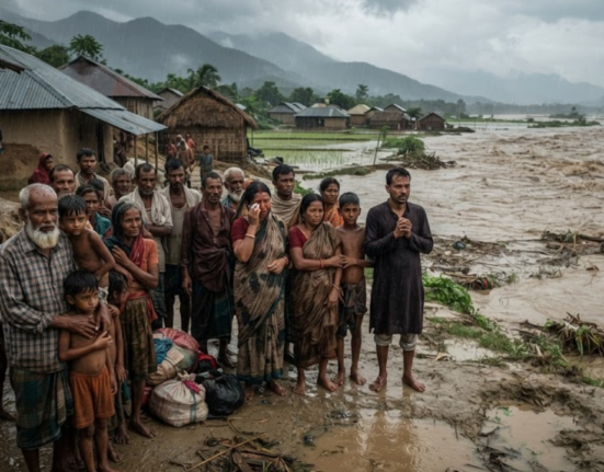 Rising water level of Teesta river increases flood threat in North Bengal!