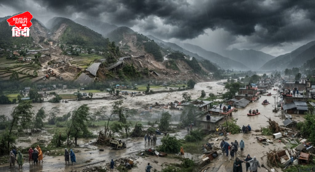 From mountains to plains, landslides, rain and storms, overflowing rivers!