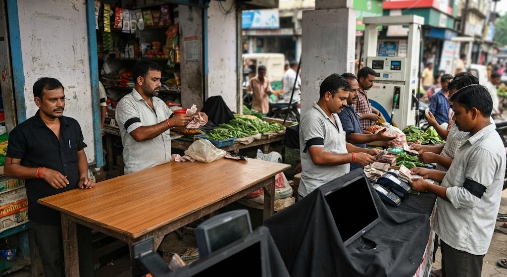 Traders' protest across the country including Siliguri on 2nd - No UPI day!