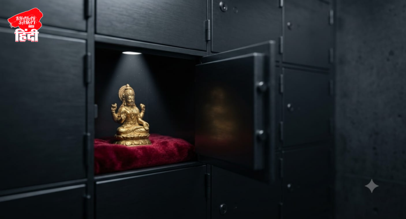 Here, Goddess Durga lives in a bank locker for 360 days! This 400-year-old tradition, prompted by a dream, suggests installing a golden statue!