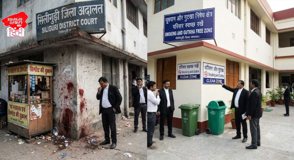 Cigarettes, betel leaves and gutkha will not be sold in Siliguri court premises?