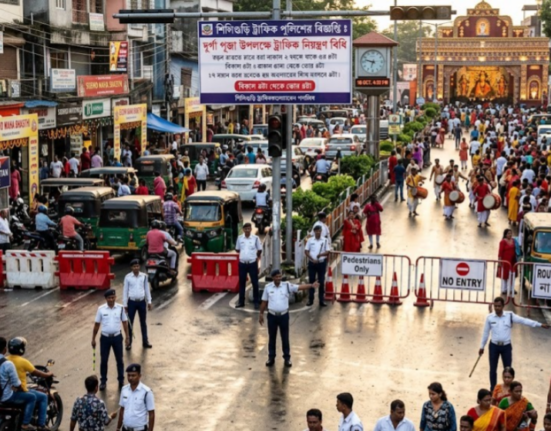 Managing Siliguri traffic during the Puja season will not be easy!
