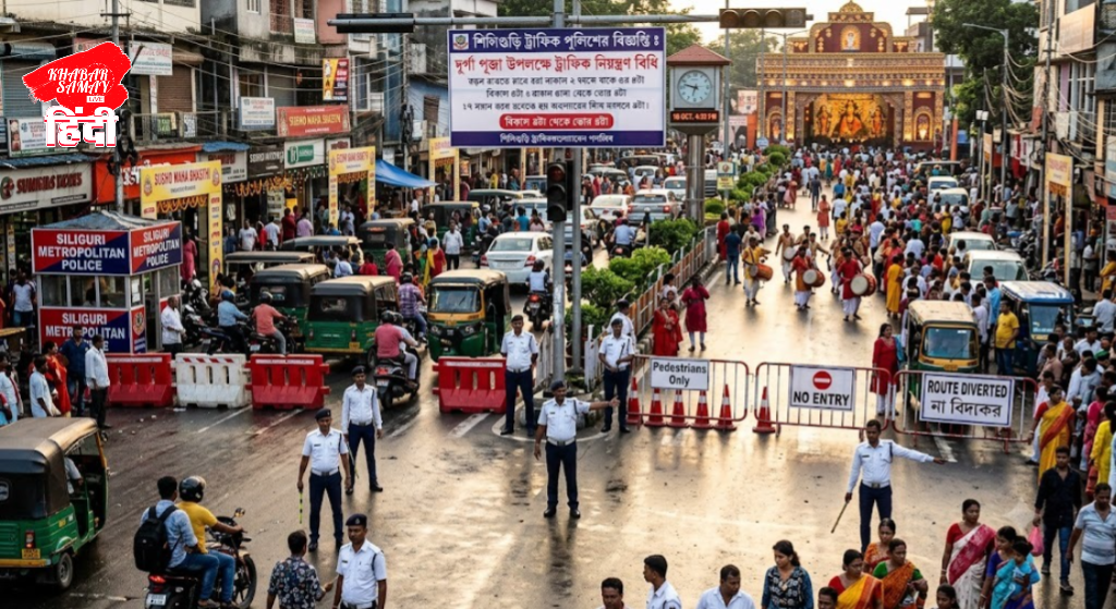 Managing Siliguri traffic during the Puja season will not be easy!